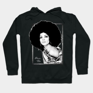 Vintage Diana Ross Rare Photo Pop Art Hoodie